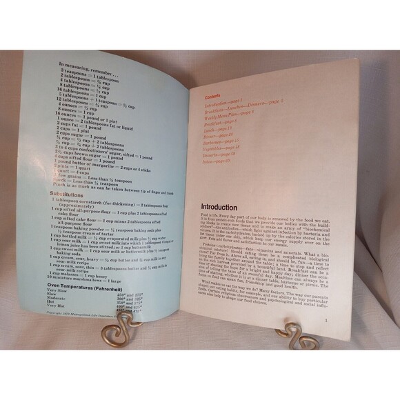 5/$25 1973 New Metropolitan Cook Book Recipes Paperback Life Insurance Company - Picture 3 of 5